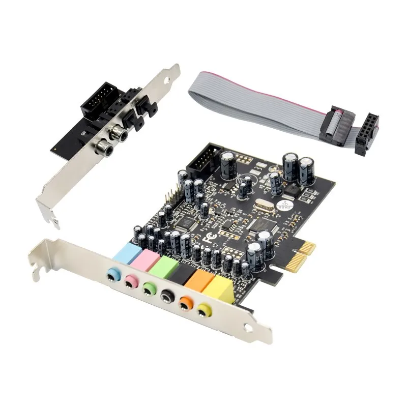 PCIe 7.1CH HD Audio Sound Card CM8828 Supports 8 Channel Surround Sound Output