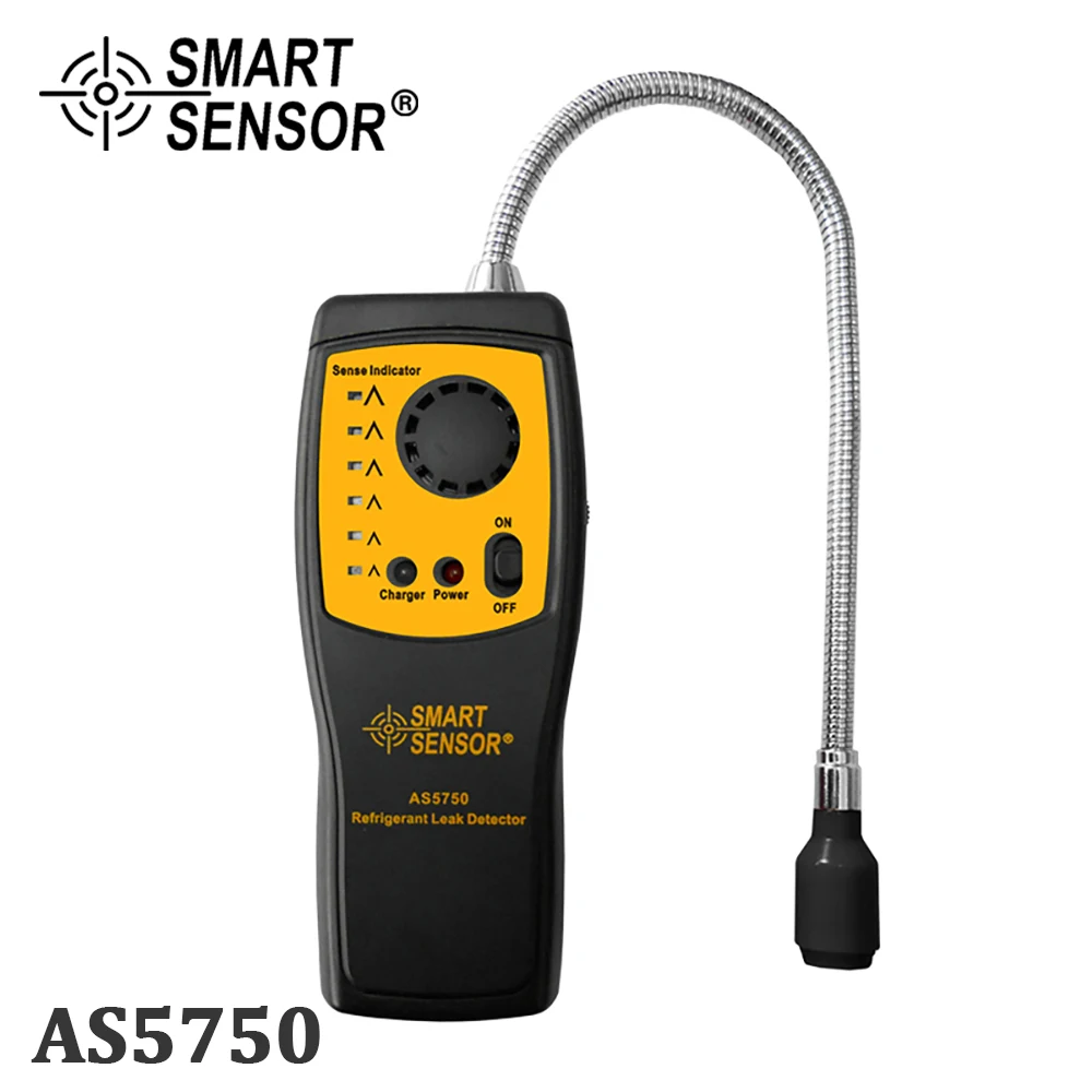 

Refrigerant Gas Freon Leak Detector Halogen Gas Detector Medical Equipment Industrial Leak Detection Light Alarm Buzzer