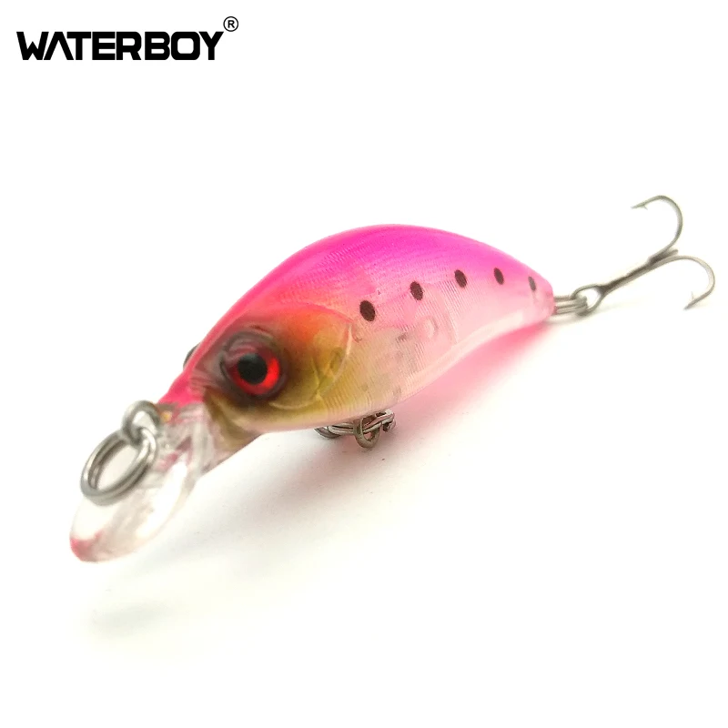 WATERBOY Pesca Isca Jerkbait Fishing Lure 5.2cm /2in 3g/0.1OZ Wobblers Swimbait Peche Hard Artificial Bait Factory Direct