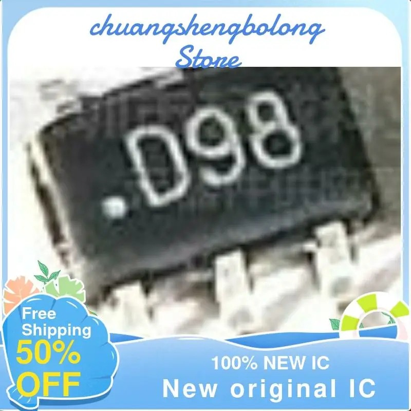 

5PCS AD5247BKSZ100-RL7 Silk Printing: D98 SC70-6 Digital Potentiometer IC New Original