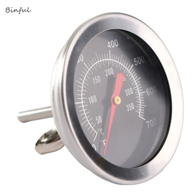 Stainless steel BBQ Accessories Grill Meat Thermometer Dial Temperature Gauge Gage Cooking Food Probe Household Kitchen Tools