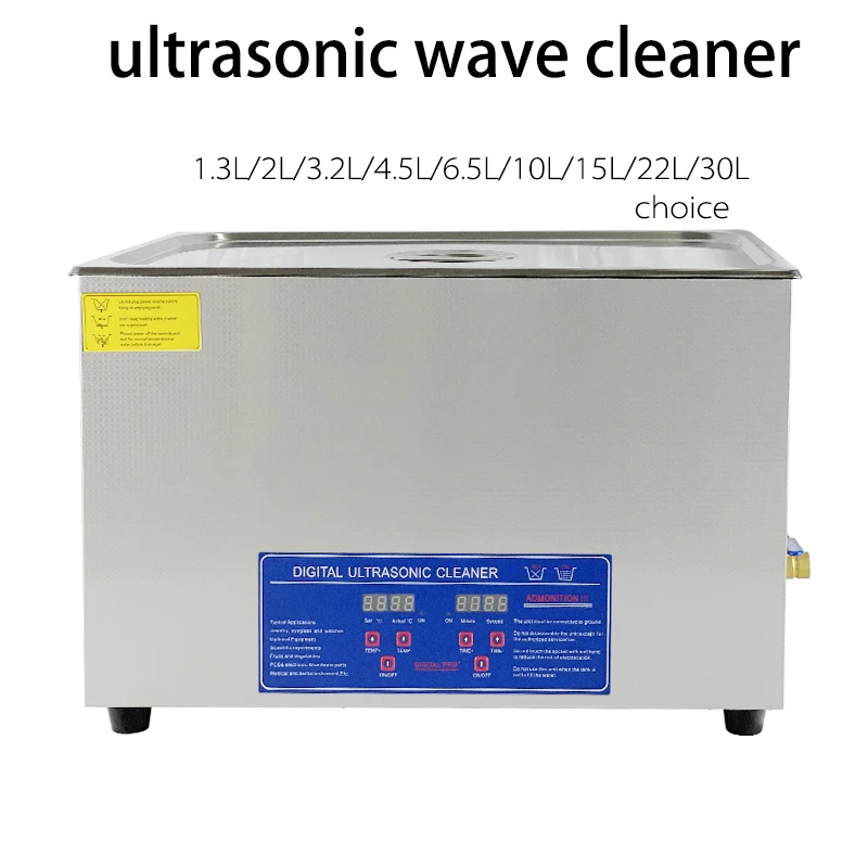 JIEHUI 30L Ultrasonic Cleaner Heater Digital Timer Mini Portable Ultrasound Washing Machine Jewelry Lab