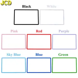 JCD For 2DS Replacement Upper Top Screen Frame Lens Cover LCD Screen Protector For Nintend 2DS