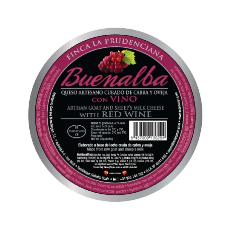 102/formaggio/formaggio di capra/formaggio di pecora/formaggio di vino/vino rosso/peso 1,5 kg/prodotti alimentari/spagna