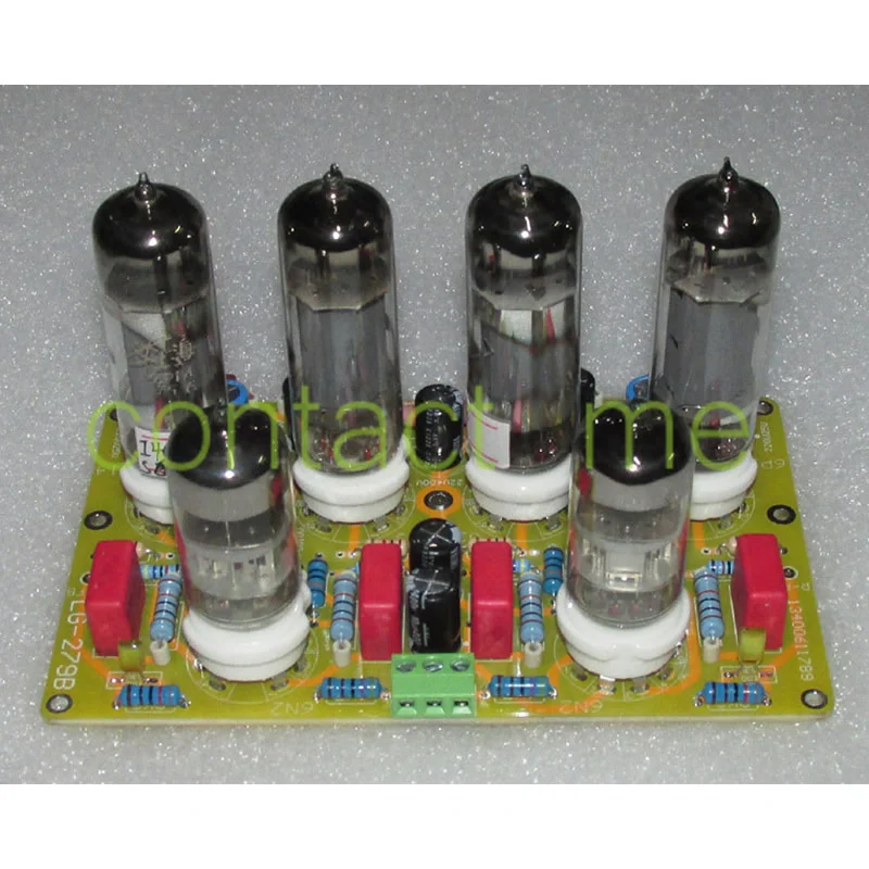 beautiful sound，Dynaco amplifier push-pull line stereo amplifier board LG279B,6N2 + 6P14 tube amplifier， power up to 10W