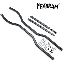 YEAHRUN Chassis Frame Rail Beams for Axial SCX10 90027 SCX10 II 90046 90047 6x6 1/10 RC Crawler Car Truck Modified Parts