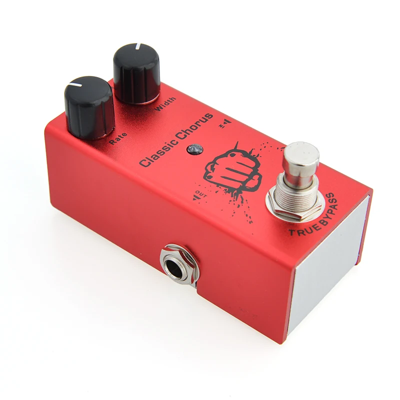 E-Gitarren-Pedal: Vintage Overdrive/US Dream/Classic Chorus/Vintage Phase/Tremolo/Analog Delay/Digital Delay/Ultimate Drive