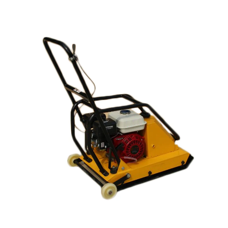 1PC Flat Tamping Vibration Push type Tamping Machine Small  Asphalt Road Filling Flat Tamping Machine