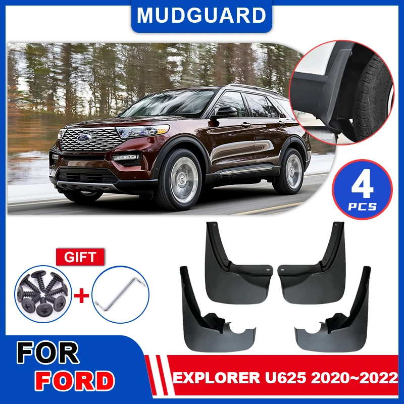 

Mudflaps Fender For Ford Explorer U625 2020 2021 2022 Mudguards Mud Flap Styline Splash Mud Guards Cover Car Wheel Accessories