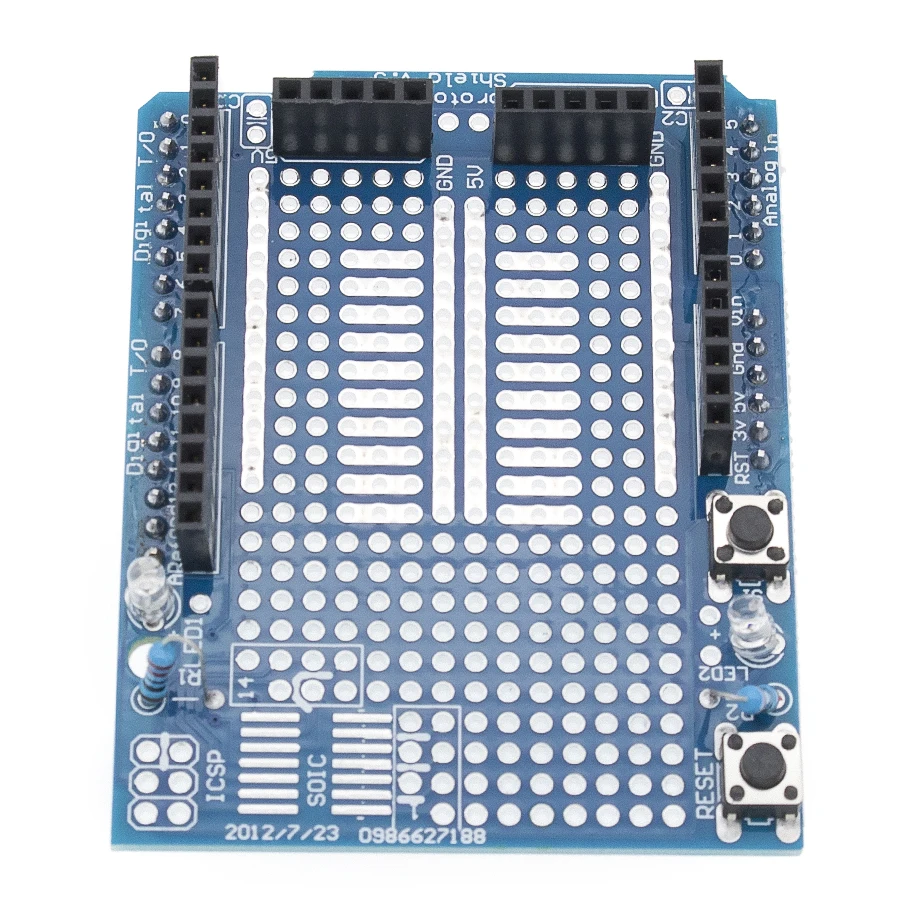 Smart Electronics UNO Proto Shield prototype expansion board with SYB-170 mini breadboard based For UNO ProtoShield DIY