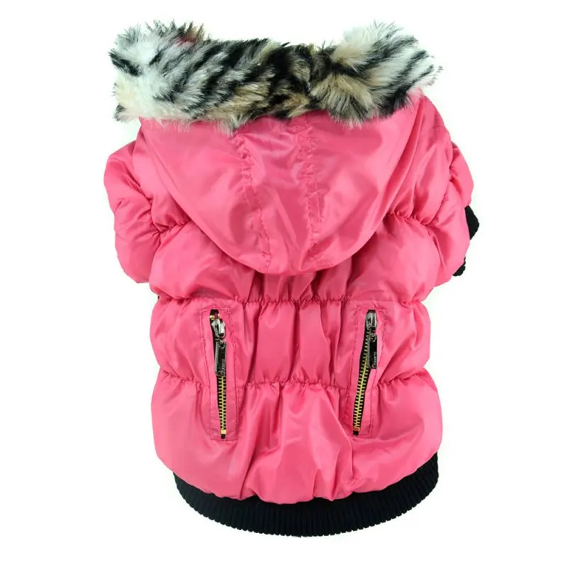 Warm Pet Dog winter clothes Apparel Hoodie Hooded Coat for Winter Dog Clothes dog down coat pet dog cheap coats852