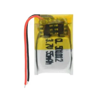 3.7V 55mAh 501012 Li Polymer Li Ion Lipo Cell Battery Rechargeable For Diy 3D Classes GPS Recorder Pen