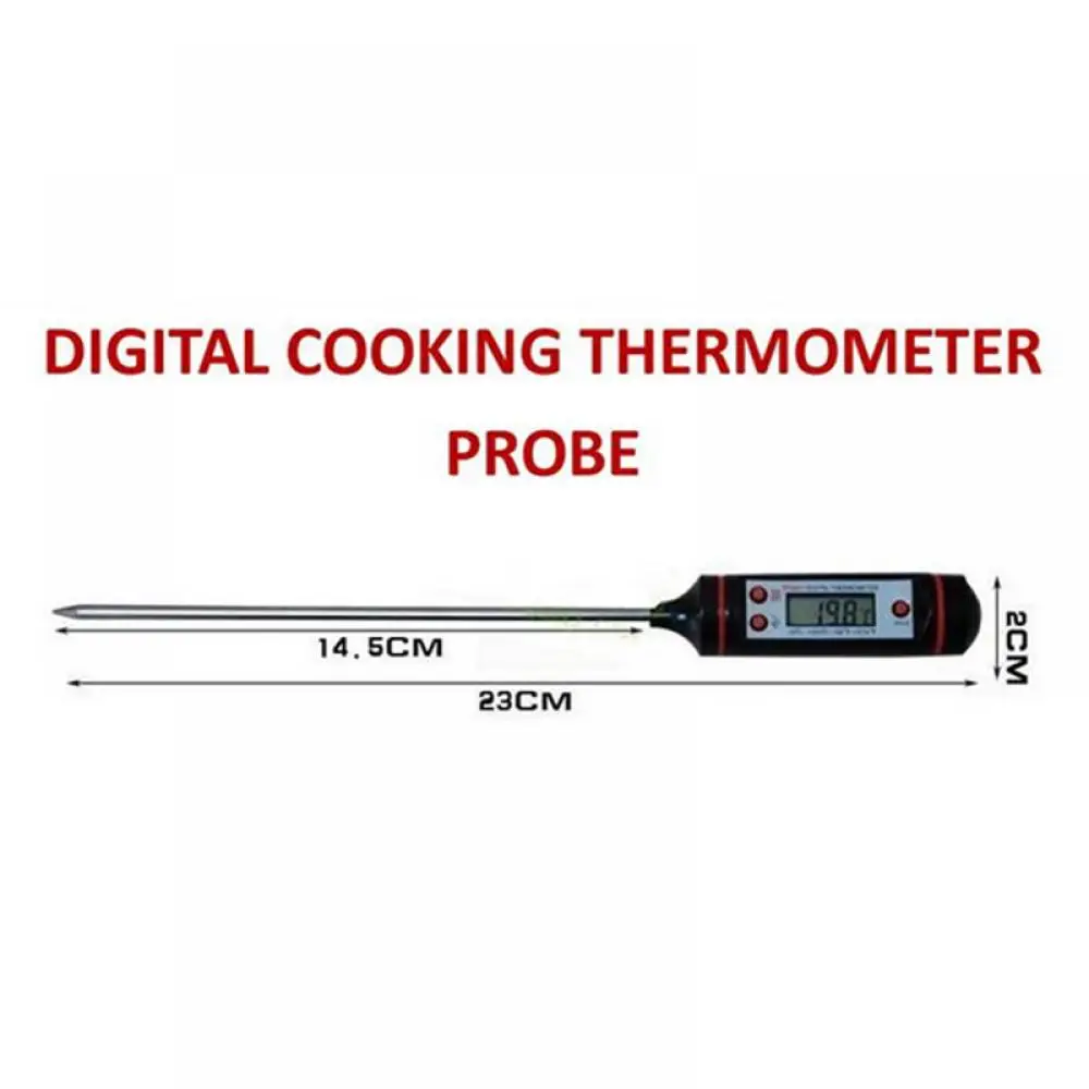 Therye.com-Sonde de cuisson numérique pour aliments, viande, électronique, barbecue, outils de cuisson, jauge de température, outil de cuisine, 1.5V