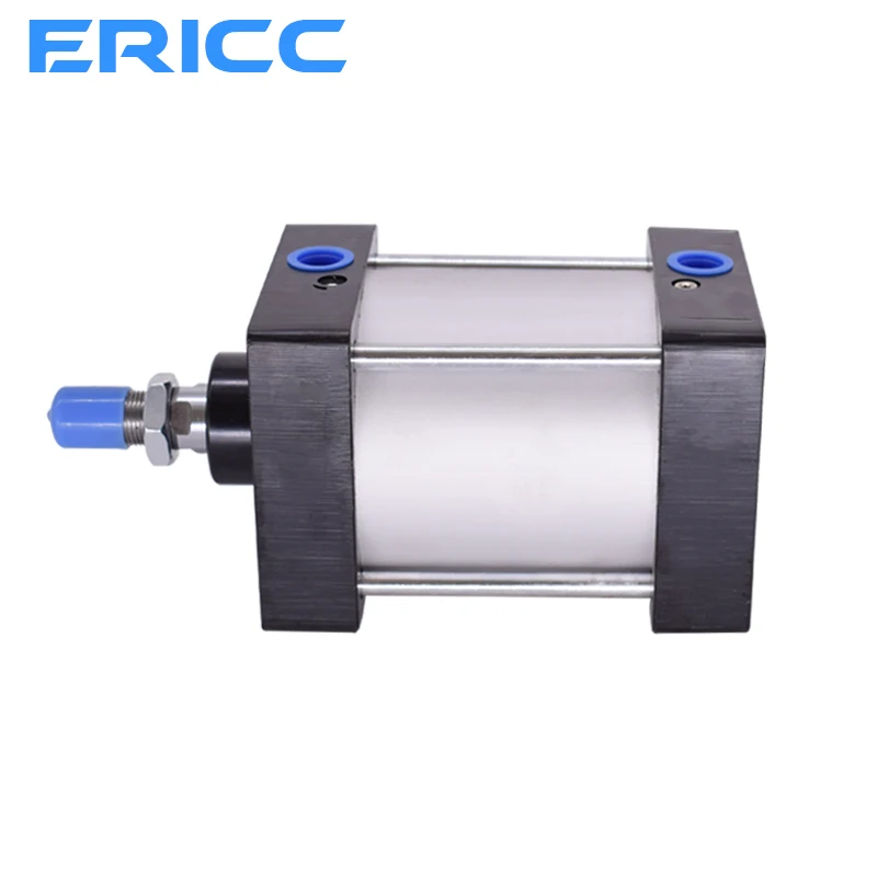 Standard Air Cylinders 32/40/63mm Bore Double Acting Pneumatic Cylinder SC 50/75/100/125/150/175/200/250/300mm Stroke Hot Sale