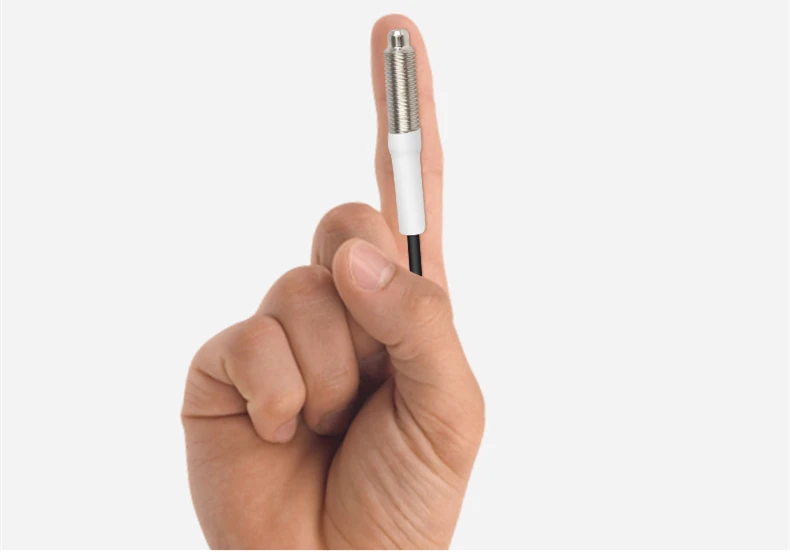 Koaxialer optischer Fasersensor, hohe Empfindlichkeit, M3, M4, M6, diffus, reflektierend, für Verstärker, Lichtschranke, mehrere Kerne – Detail 7