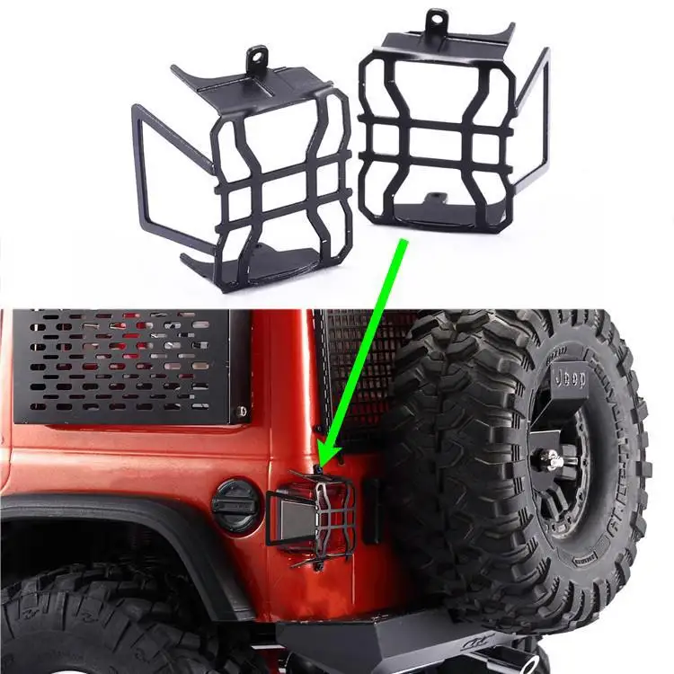 

AXIAL SCX10 III JEEK lampshade Wrangler metal tail lampshade Metal lampshade