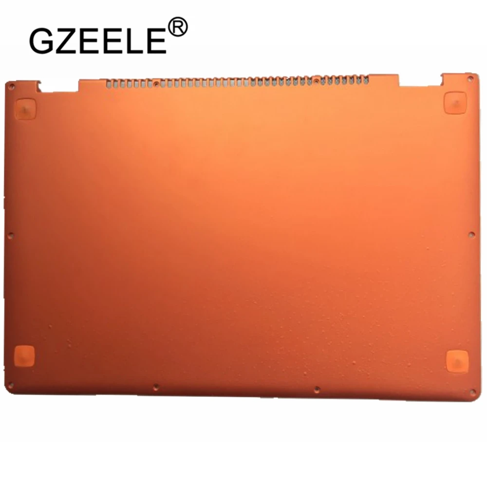 

GZEELE Used Laptop Replace Cover For Lenovo YOGA 13 orange D shell 11S30500246 Laptop Bottom Base Cover lower case