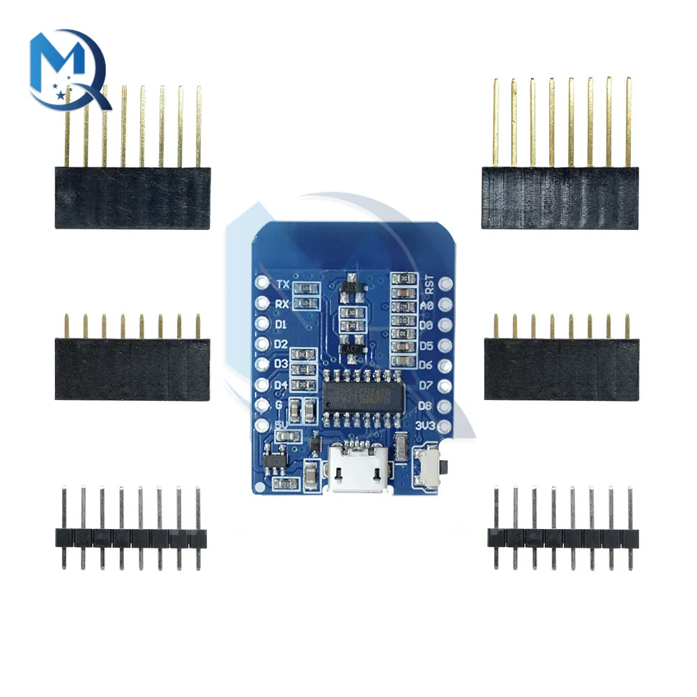 For WeMos D1 MINI ESP8266 ESP-12F ESP-12 CH340G CH340 USB WIFI Development Board  D1 Mini NodeMCU IOT Board for Arduino