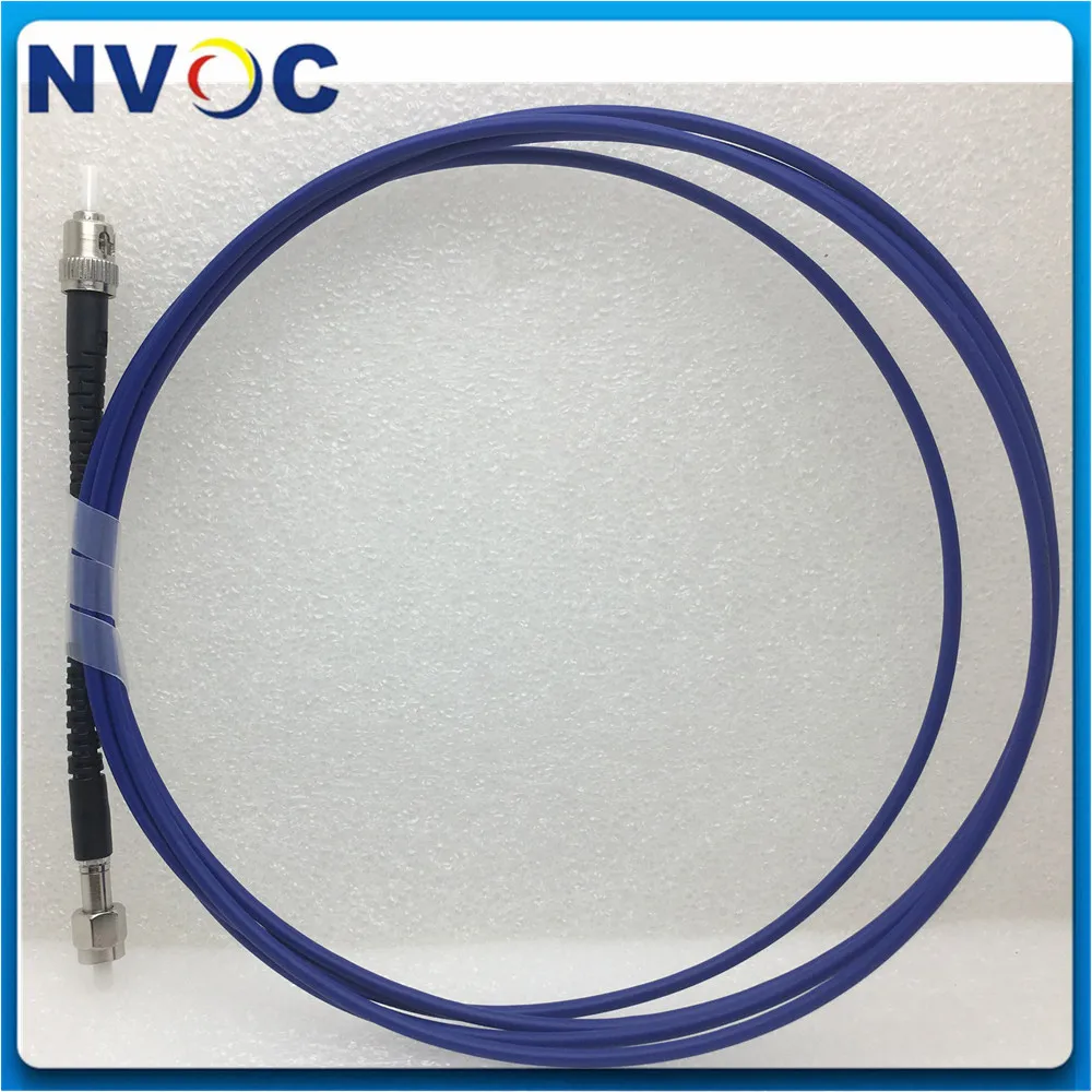 

SMA-FC/ST/SC/SMA905 1M Armored Fiber Optic Patchcord MM 100um 200um 300um 400um 600um 800um Silica Fibre Ceramic 3.0mm Cable