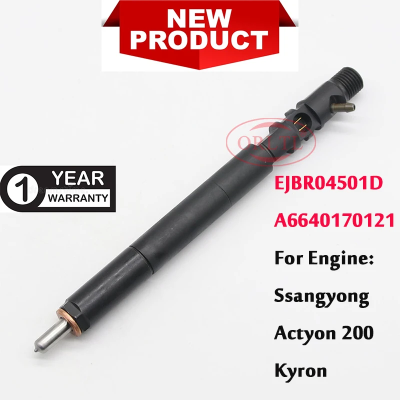 

New Nozzle EJBR04501D Common Rail Injector A6640170121 For Delphi Nozzle 4501D Use For Ssangyong Actyon / Kyron