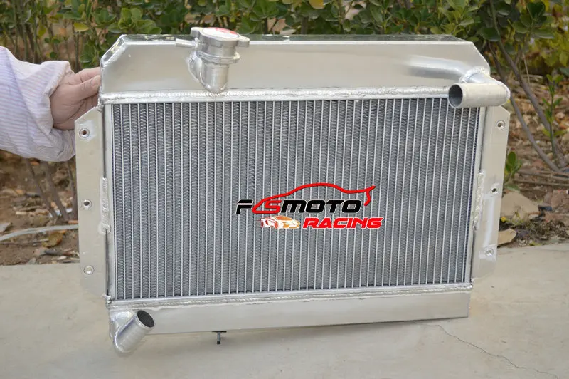 56MM Aluminum Radiator Racing For Rover / MG MGA 1500 / 1600 / 1622 / DE-LUXE Manual MT