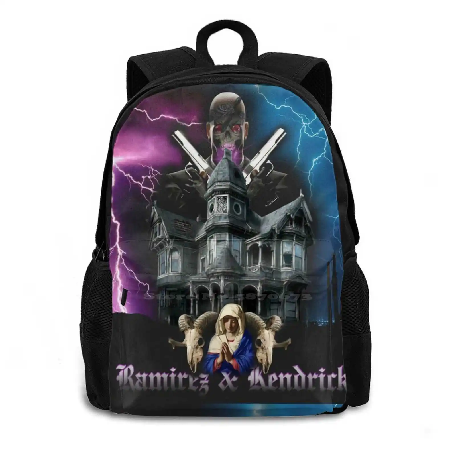 Ramirez Album Cover School Bags For Teenage Girls Laptop Travel Bags Ramirez