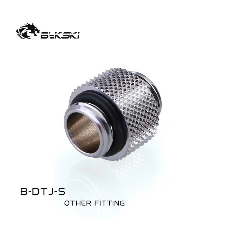 Bykski B-DTJ-S PC water cooling fittings G1/4' male to Male dual external thread tube connection water cooler adapter