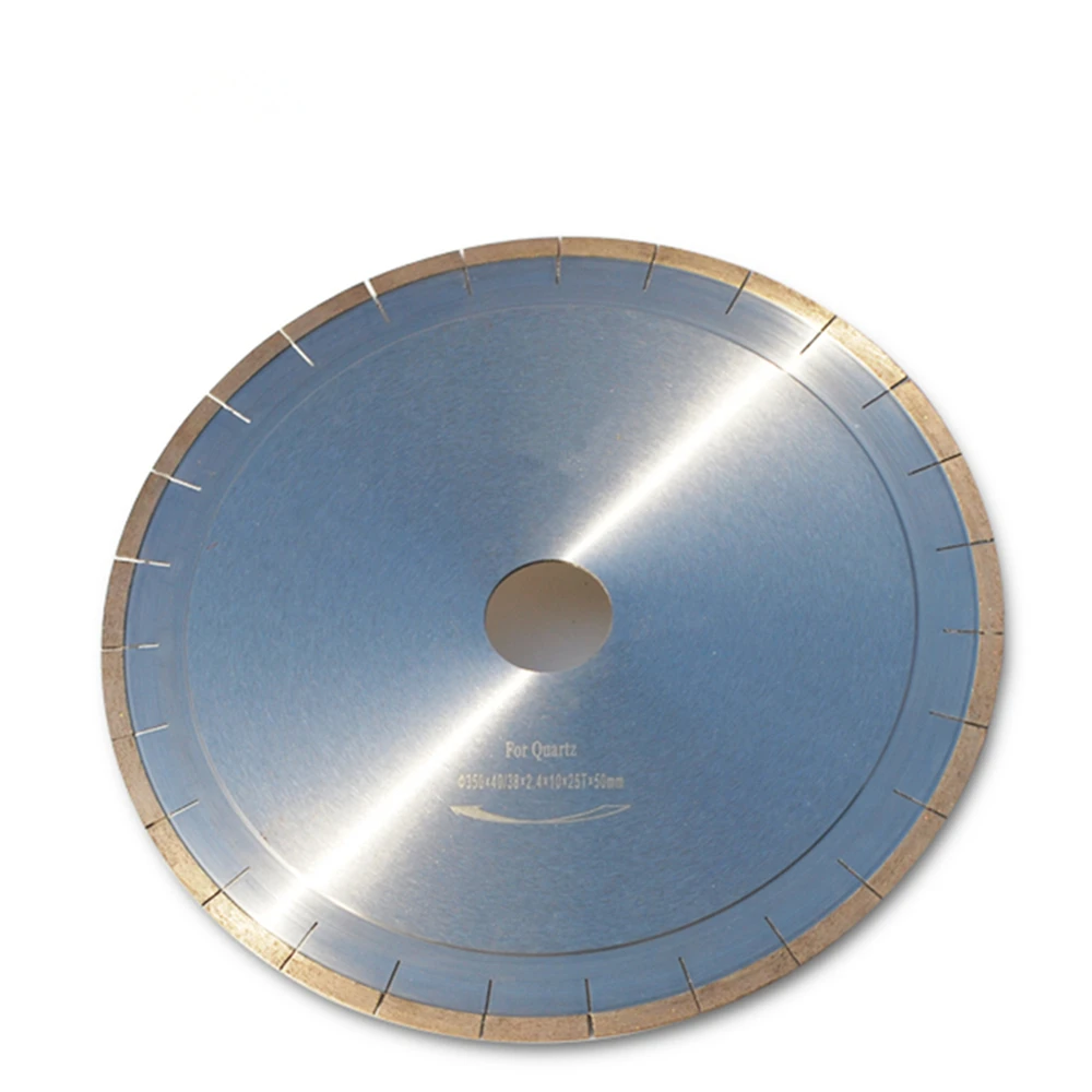 DB07 Factory Diamond Tools Manufacturer Quartz D350mm Quartz Diamond Saw Blades 14 Inch Diamond Cutting Disc for Quartzite 1PC