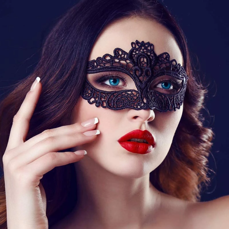 SAMOX Sexy Eye Masks Erotic Women Sex Mask Blindfold Masks Erotic Accessories Fancy Porn Costume Sex Adult Games Sex Toy Women