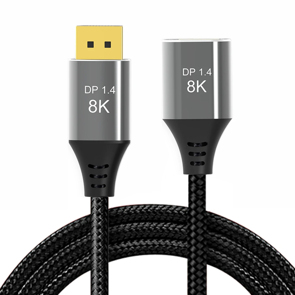 

DisplayPort 1.4 8K 60hz DP Extension Cable Male to Female Ultra-HD UHD 4K 144hz DP to DP Cable 7680*4320 for Video PC Laptop TV