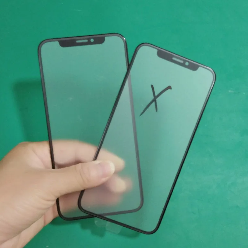 5pcs wholesale for iPhone 11 pro max X XS XR MAX glass LCD touch lens outer glass repair Replacement only glass