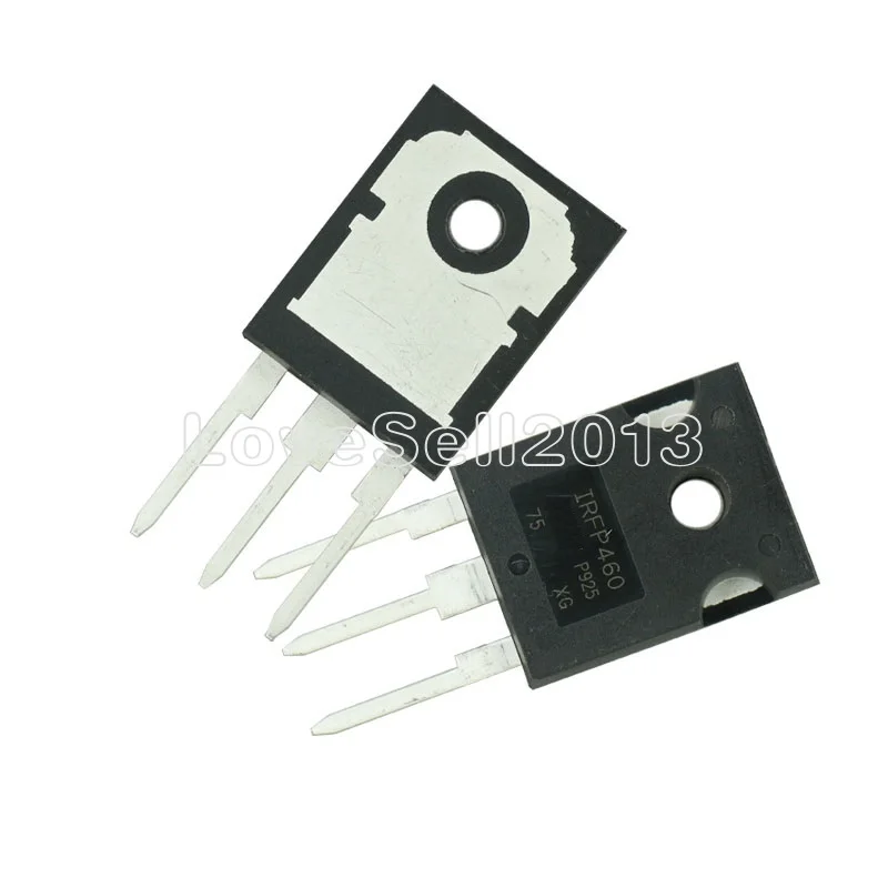 2PCS NEW  IRFP460 20A 500V Power MOSFET N-Channel Transistor TO-247