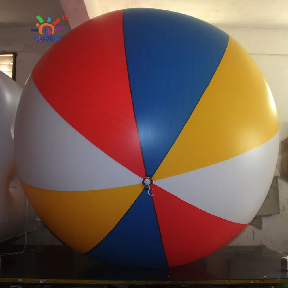 2.5m Diameter(98 Inch) Giant PVC Rainbow Inflatable Beach Ball for Sale