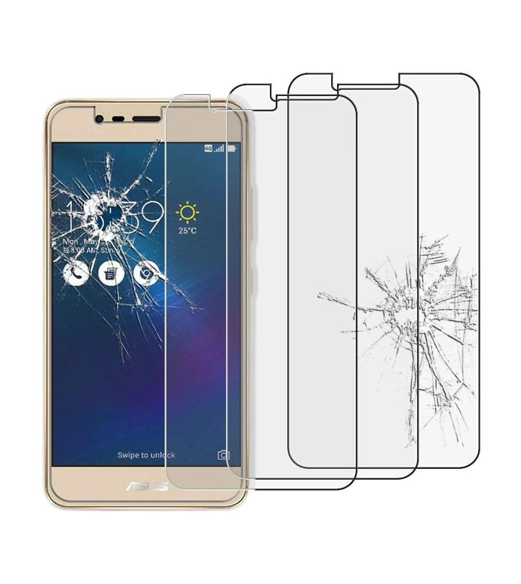 Tempered Glass For Asus Zenfone 3 Max ZC520TL Screen Protector Full Cover for Zenfone ZC520TL 3D Curved Edge Case