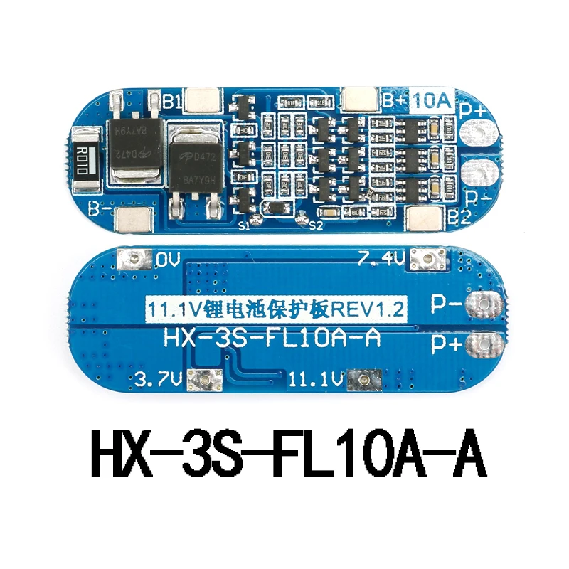 2S 3S 4S Li-ion 18650 Lithium Battery Charger Protection Board PCB BMS 3A 4A 5A 6A 8A 10A 16A For Drill Motor Lipo Cell Module
