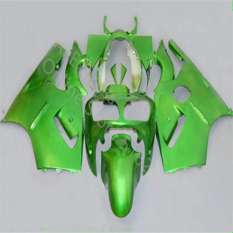 

Полный зеленый для Kawasaki Ninja ZX12R 2000-2001 ZX 12R 00-01 фотообтекатель мотоцикла (литьё под давлением)