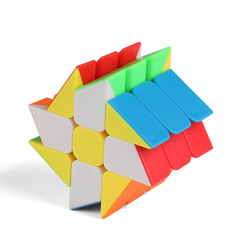 

Colorful Windmill Strange Shape 3x3x3 Magic Cube Plastic Twisty Speed Puzzle Toys for Child 3x3x3 Cube Educational Toys