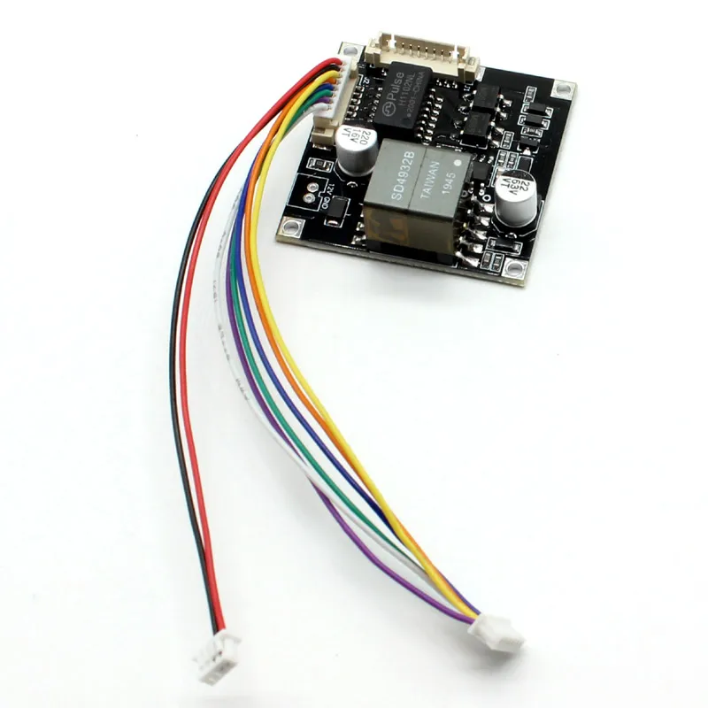 Input 48V 38*38mm cctv ip camera poe module PCB board output DC12V power for ip camera