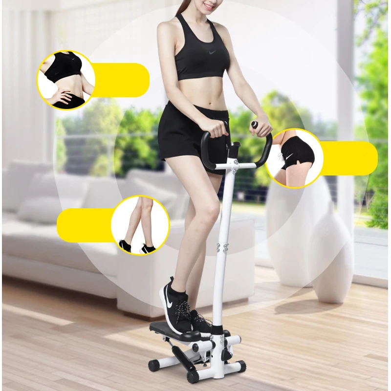 Hydraulic Handrail Stepper Household.mute Mini Multifunctional Slimming Fitness Equipment Fitness Stepping Exercise Machine