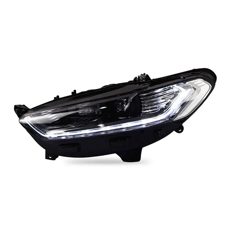 NEW car accessories for Ford Mondeo 2013-2015 LED Headlight for New Fusion Head Lamp Dynamic turn signal LED DRL Bi-Xenon HID