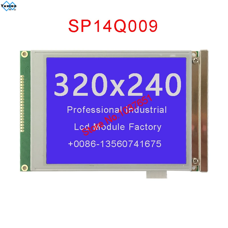 Moduł LCD kompatybilny z SP14Q009 SP14Q003C-1 320x240, nowy, z podświetleniem LED lub CCFL.