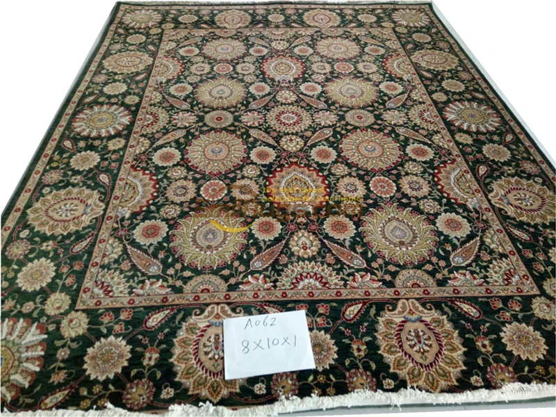 silk carpet  carpet handmade linving room carpet Persian Oriental Carpet made Big Carpet Living Room Home Decor 