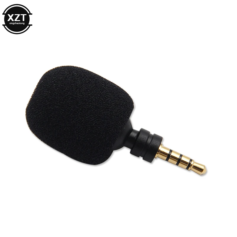 Mini Microphone Omnidirectional Mono/ Stereo/ 3.5mm Aux Flexural Bendable Audio Mic for Mobile Phone Computer Recording Device