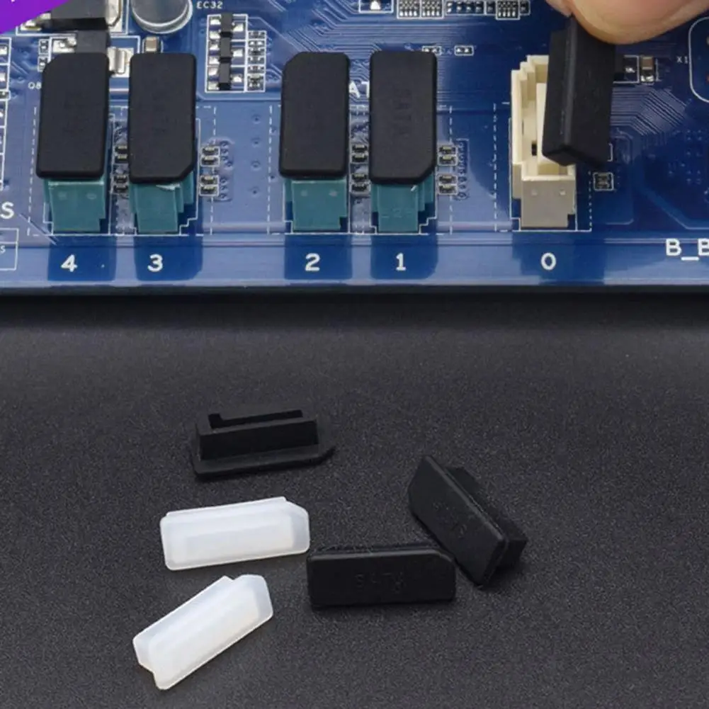 Dust Plug Compact Anti-dust Plug Portable Easy to Install  Useful SATA 2.0/3.0 Interface Anti-dust Cover Cap
