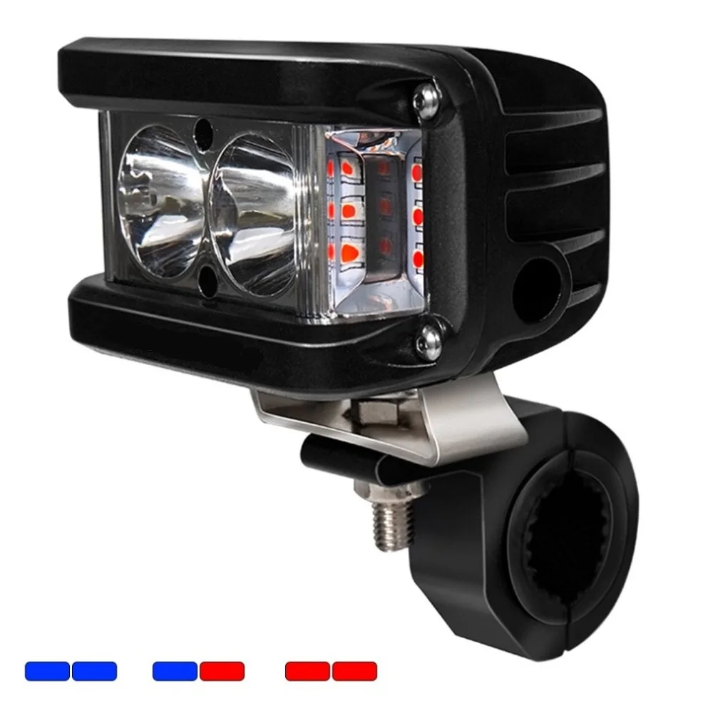 Ruitaisen Motorcycle Headlights 4\'\' 38W High Brightness Exterior Waterproof Durable LED Headlamp Driving Motorbike off-road use