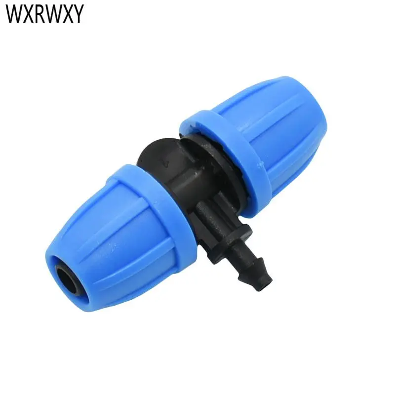 Garden hose 8/11 to 4/7 reducer tee barb water splitter Thread Lock 3/8 to 1/4 tee Connector Watering 5pcs