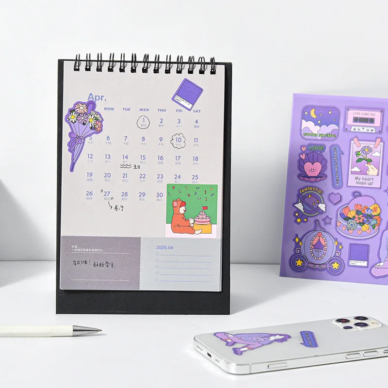 ​Cartoon Animation Animals Cute Stickers PVC Creative Paster Notebook Mobile Phone Stationery Children Funny Decorative Sticker