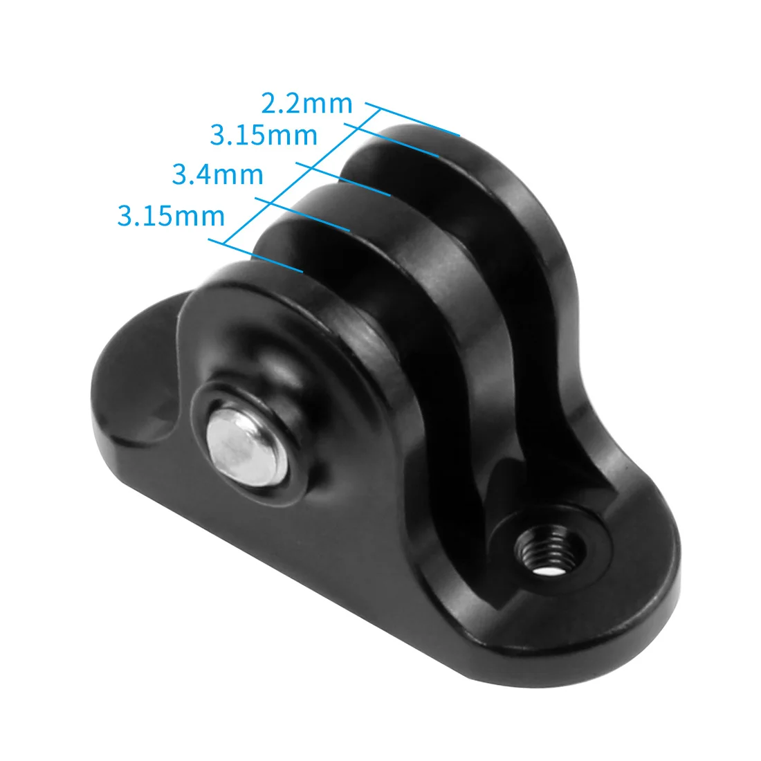 Fahrrad Kamera Halter Adapter Mini Stativ Halterung Verlängerung Fahrrad Stecker Feste Sitz Basis für Gopro 13 12 Insta360 X4 Osmo Action – Detail 7