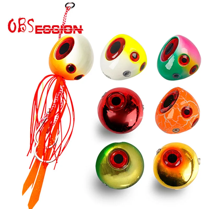 Fast Sinking 60g-200g Hard Metal Jig Inchiku Rubber Skirts Assist Hooks Tai Kabura Slider Snapper Saltwater Fishing Lure Tackle