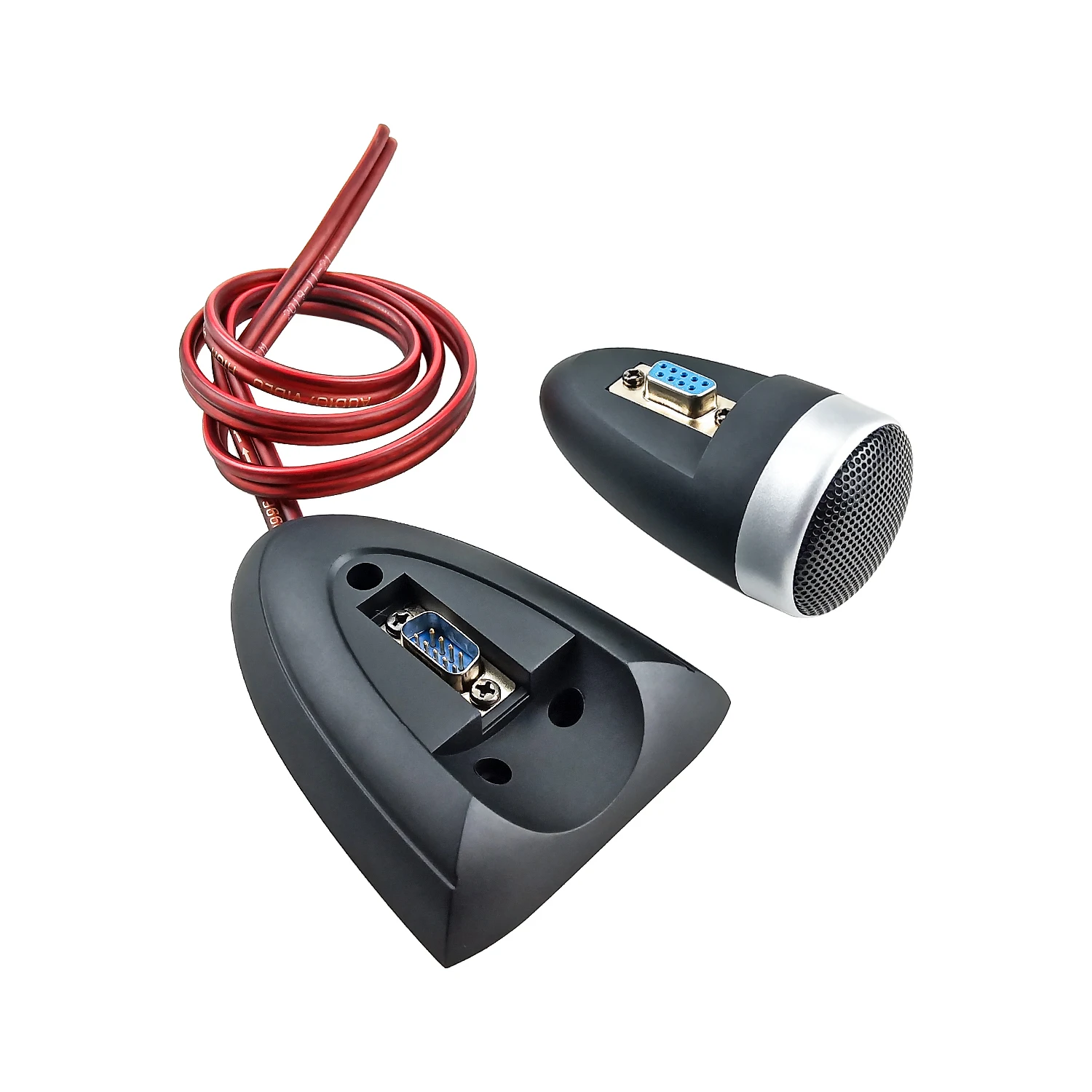 GHXAMP 25Core Superweeter مكبر صوت خارجي للسيارة 4OHM 20W لتعويض السائق الثلاثي للصوت المنزلي مع قاعدة 1 أزواج